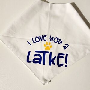 Hanukkah dog bandanas